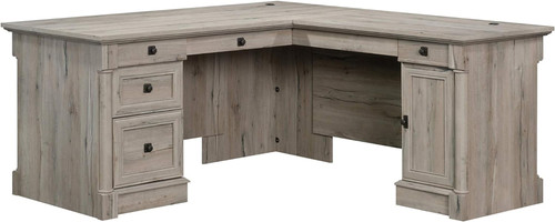 Palladia shaped desk with - l,