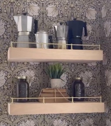 Solid brass decorative gallery - solid,